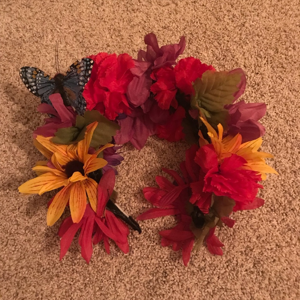 Frida Kahlo Halloween Costume Headband DIY